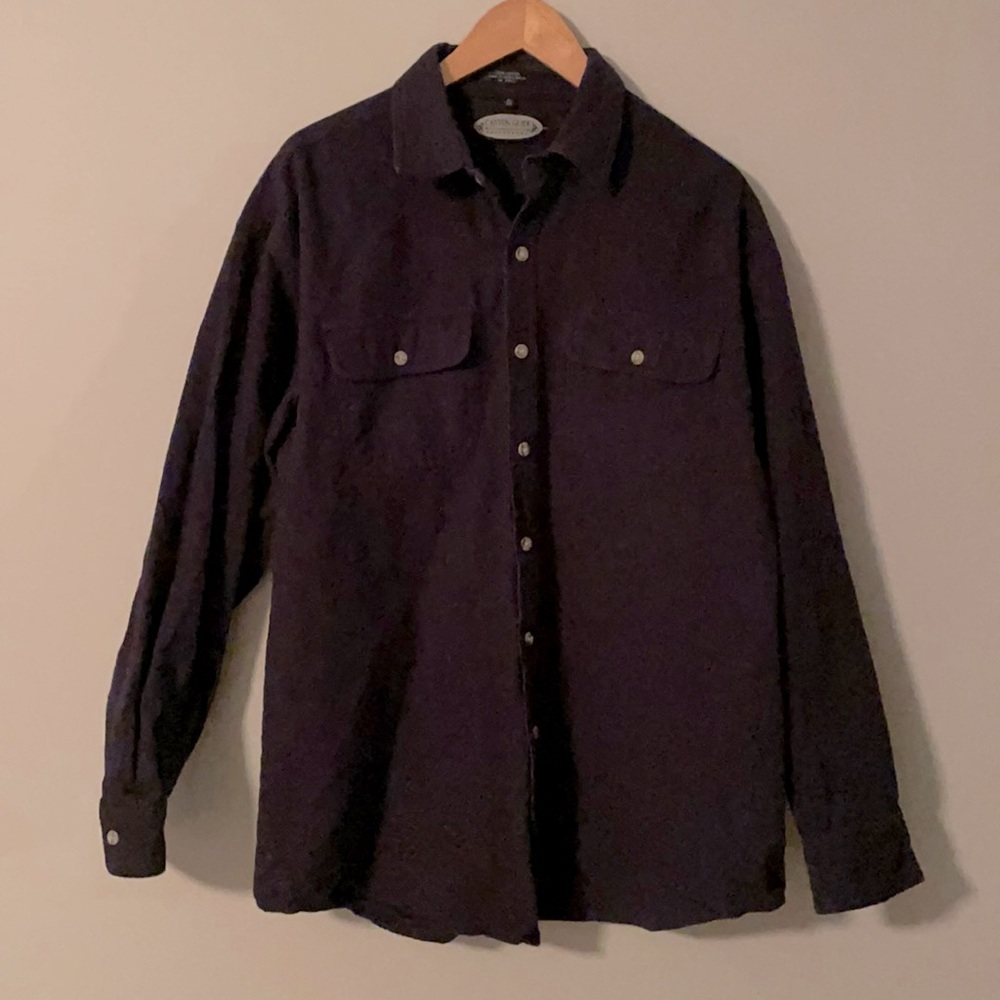 Heavy flannel button up style 100% cotton